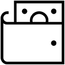 A solid black square with no visible patterns, objects, or text.