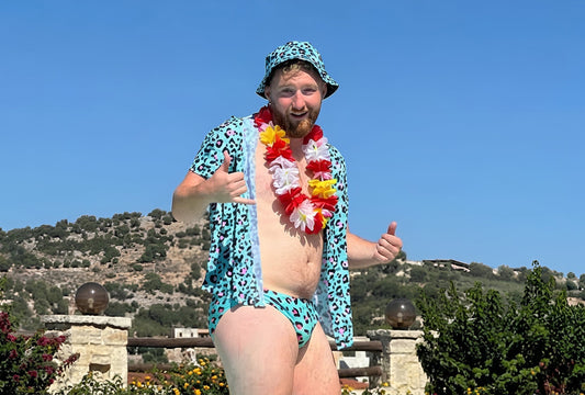 Man In a Bad Hawaiian Shirt 