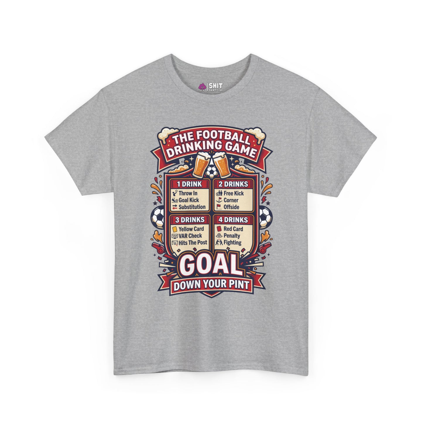 The Football Drinking Game T-Shirt