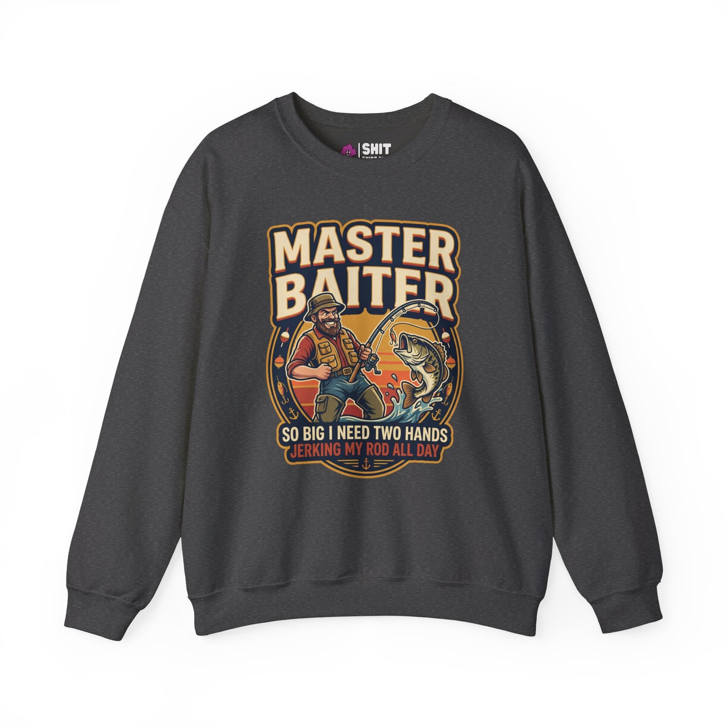 Master Baiter Funny Fishing Sweatshirt