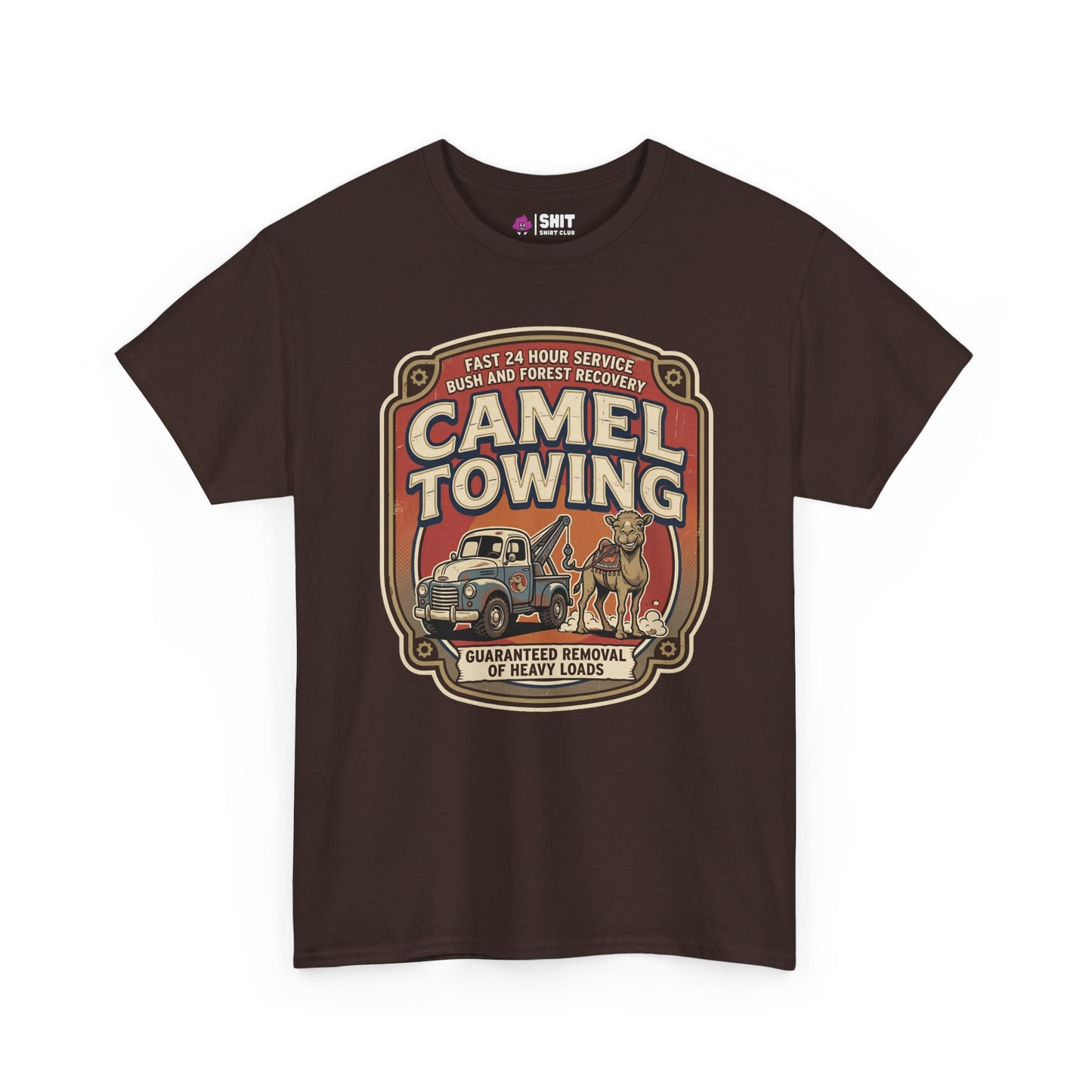 Camel Towing Funny T-Shirt