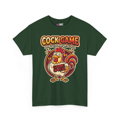 Cock Game: Don't Look at My Cock Funny T-Shirt