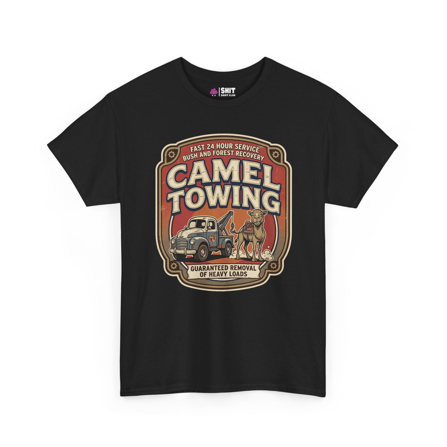 Camel Towing Funny T-Shirt