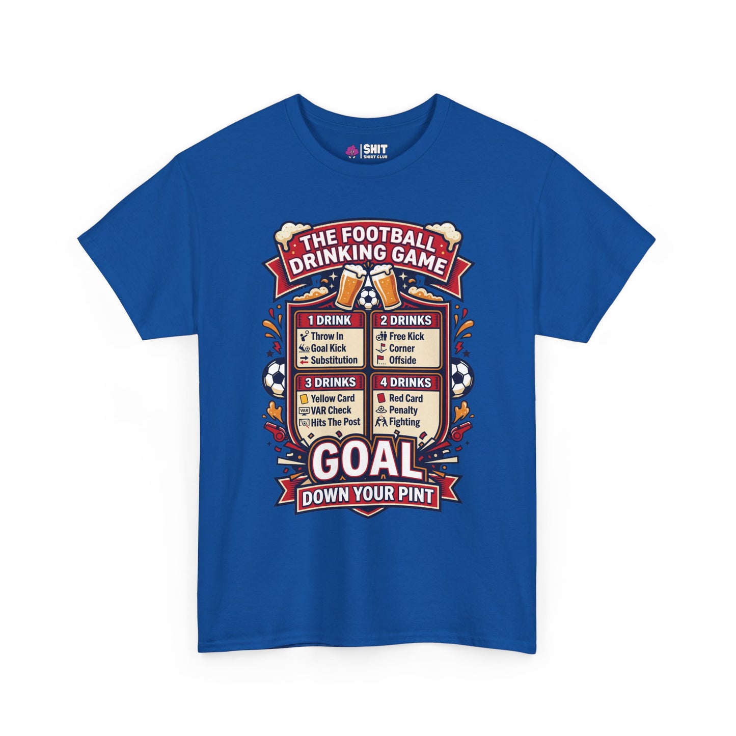 The Football Drinking Game T-Shirt