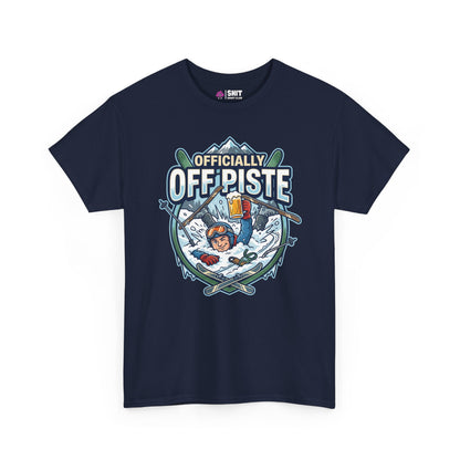 Officially Off Piste Funny Skiing T-Shirt