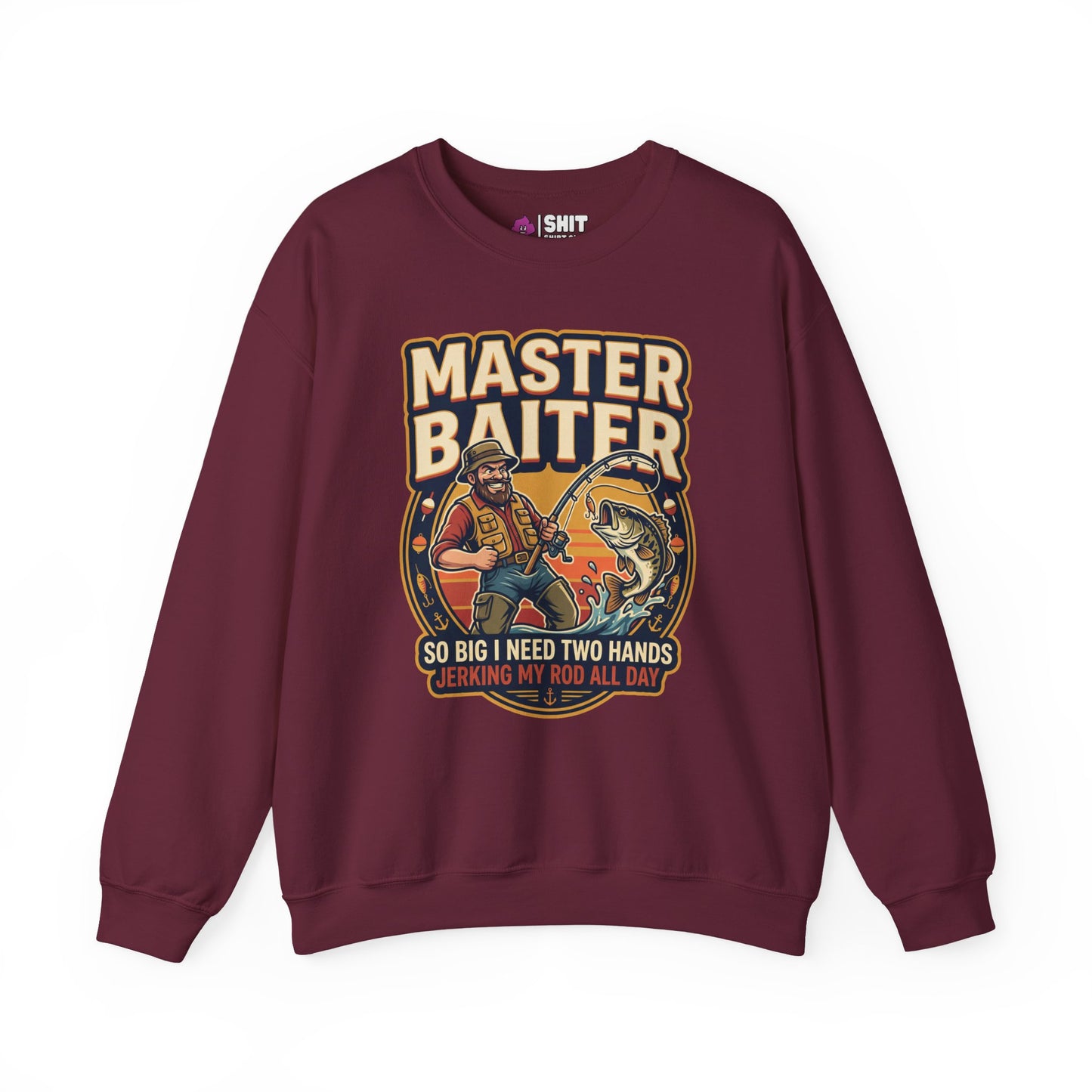 Master Baiter Funny Fishing Sweatshirt