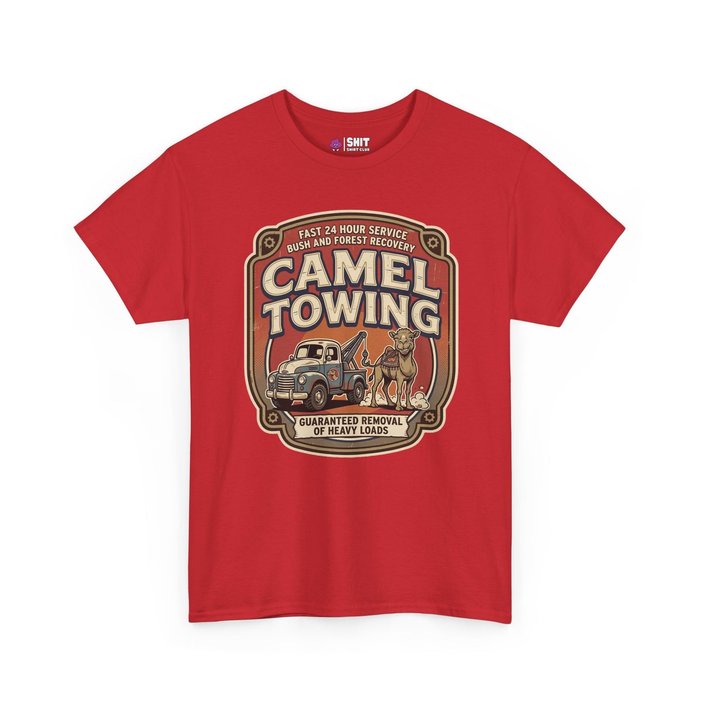 Camel Towing Funny T-Shirt