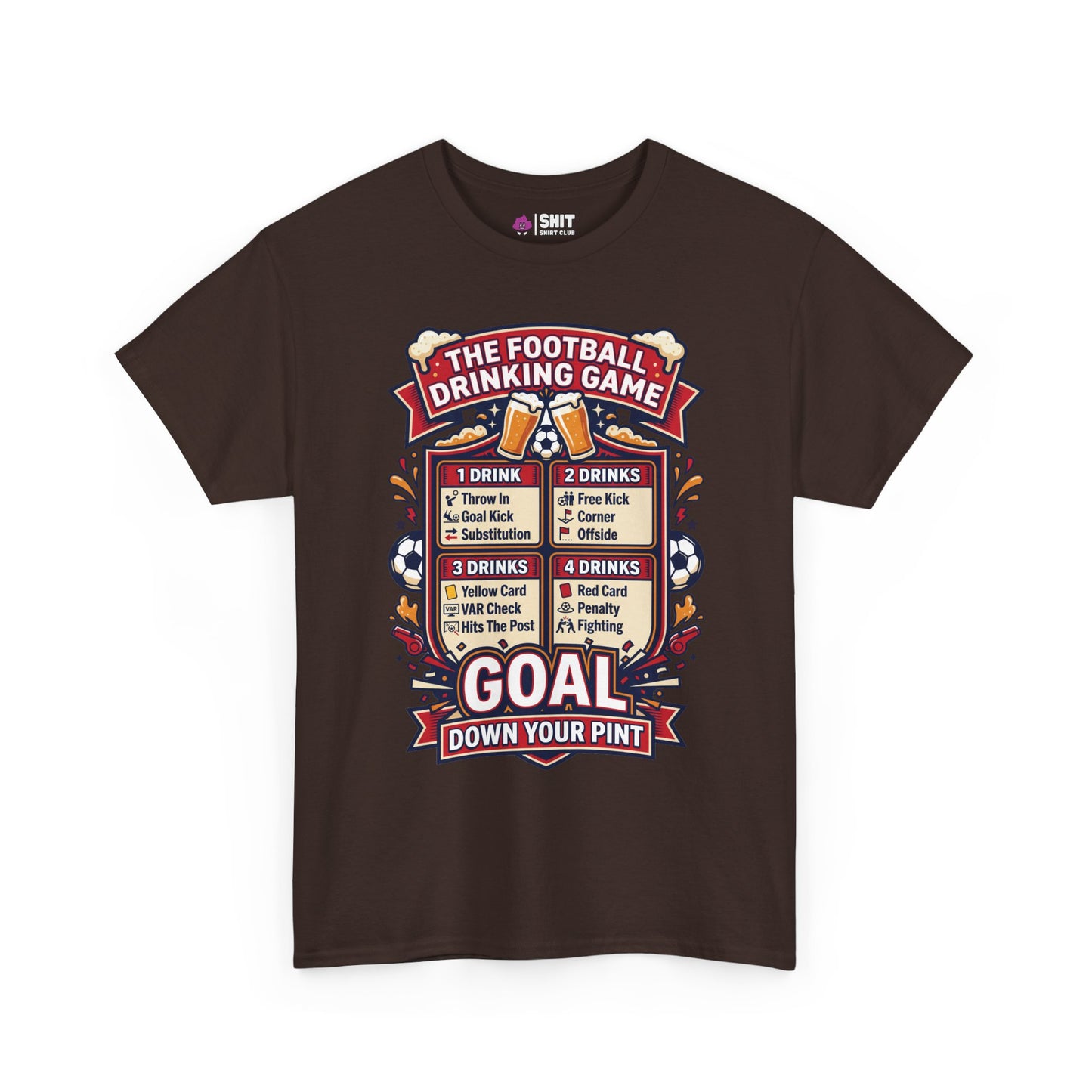 The Football Drinking Game T-Shirt