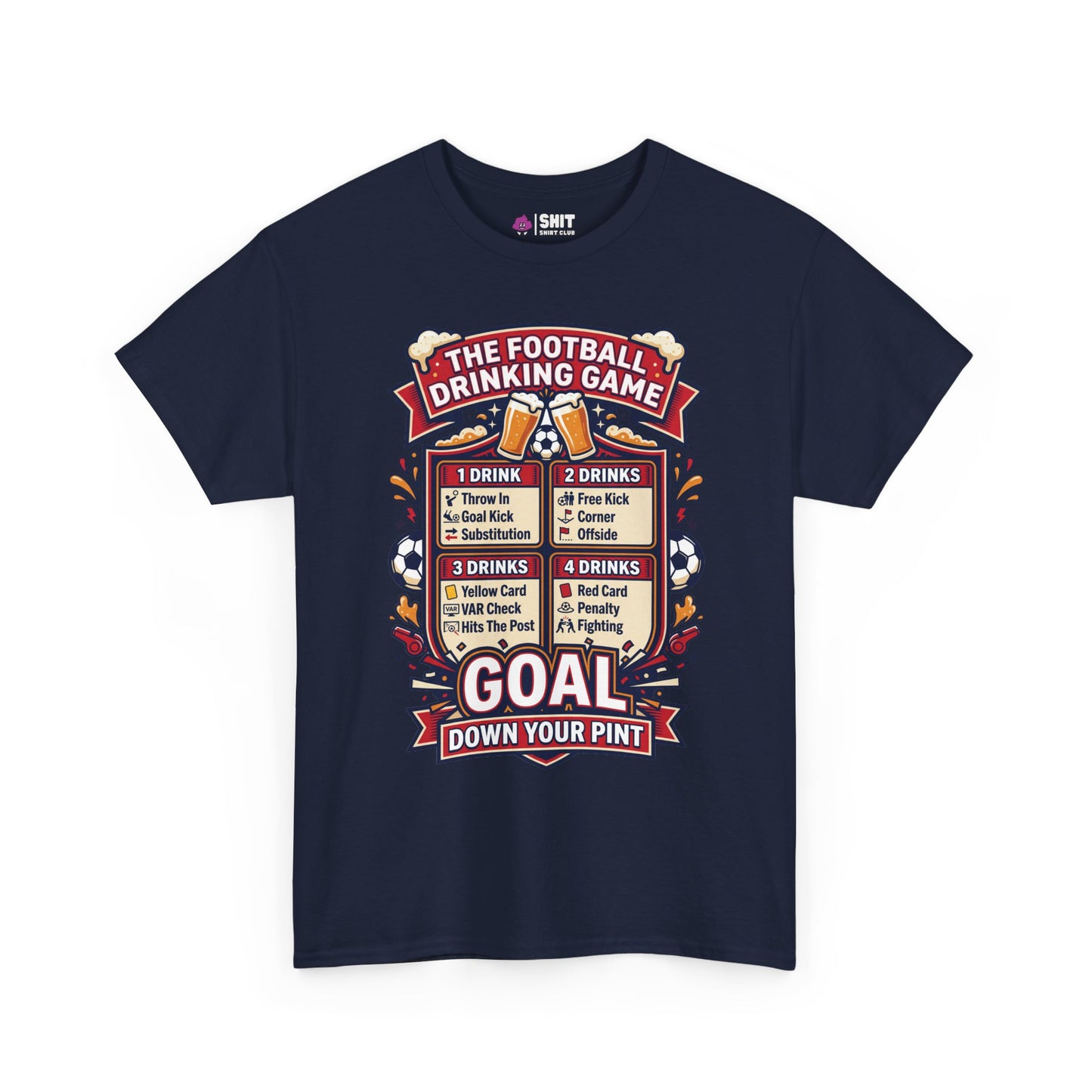 The Football Drinking Game T-Shirt