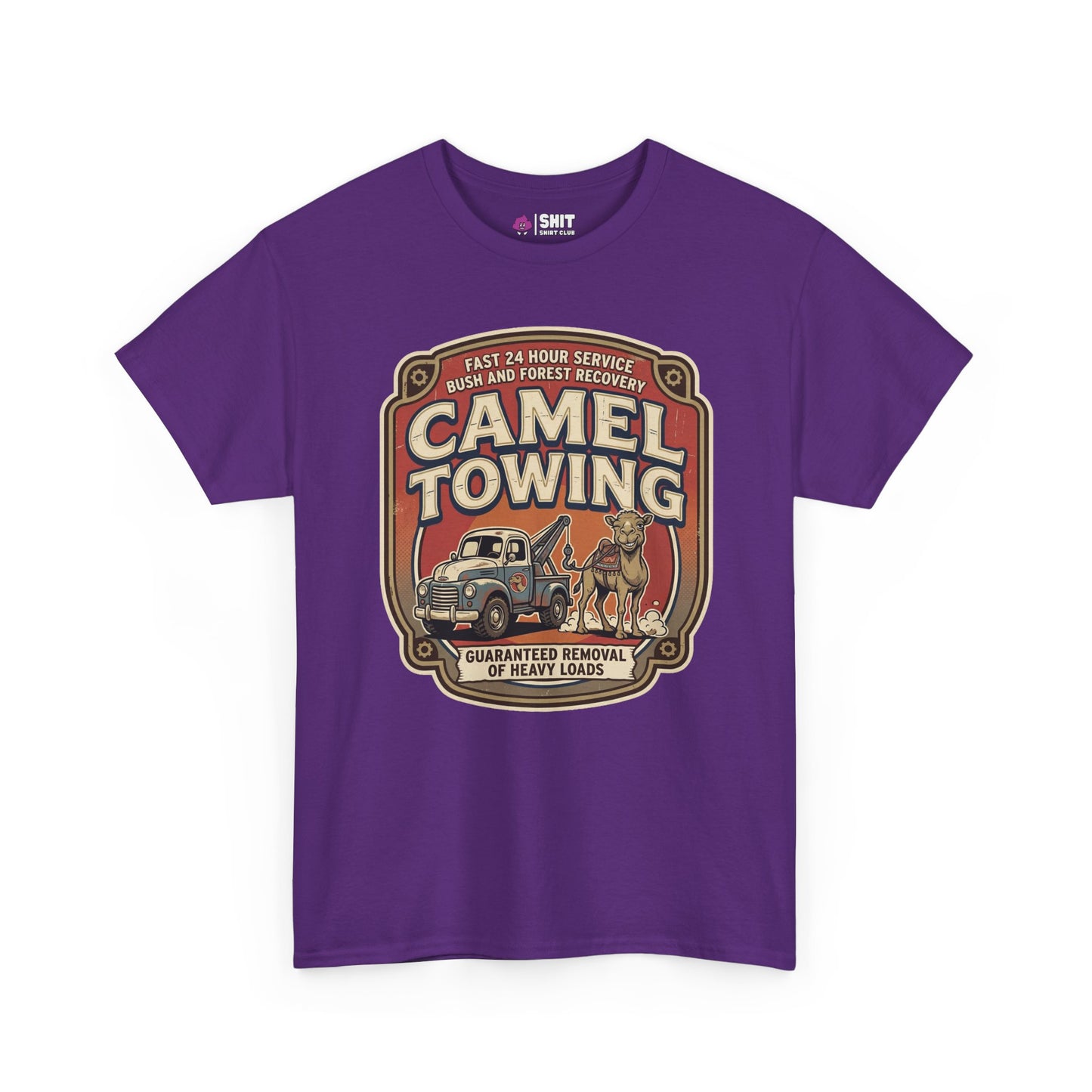 Camel Towing Funny T-Shirt