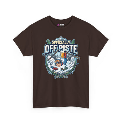 Officially Off Piste Funny Skiing T-Shirt