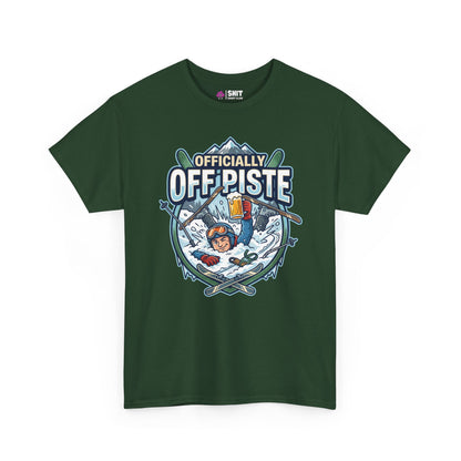 Officially Off Piste Funny Skiing T-Shirt