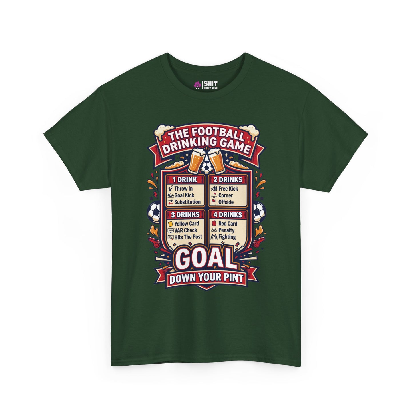 The Football Drinking Game T-Shirt