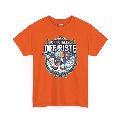 Officially Off Piste Funny Skiing T-Shirt