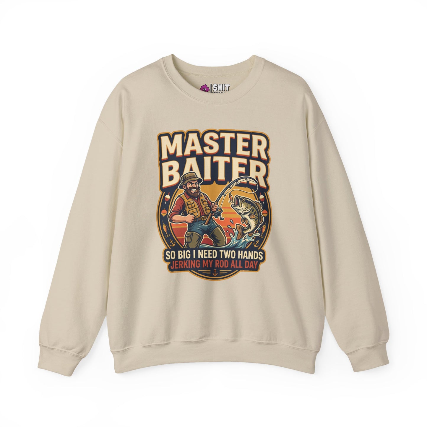 Master Baiter Funny Fishing Sweatshirt