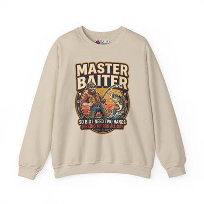 Master Baiter Funny Fishing Sweatshirt