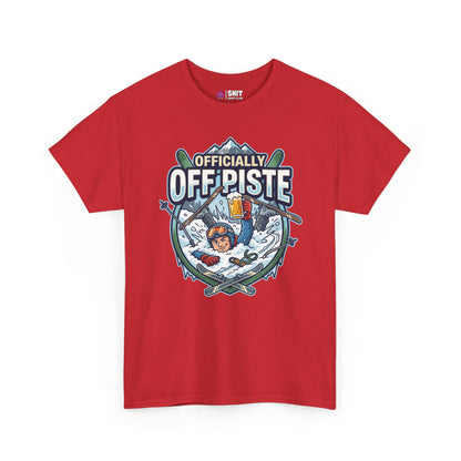 Officially Off Piste Funny Skiing T-Shirt