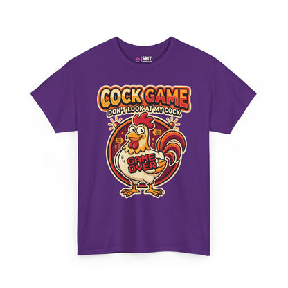 Cock Game: Don't Look at My Cock Funny T-Shirt