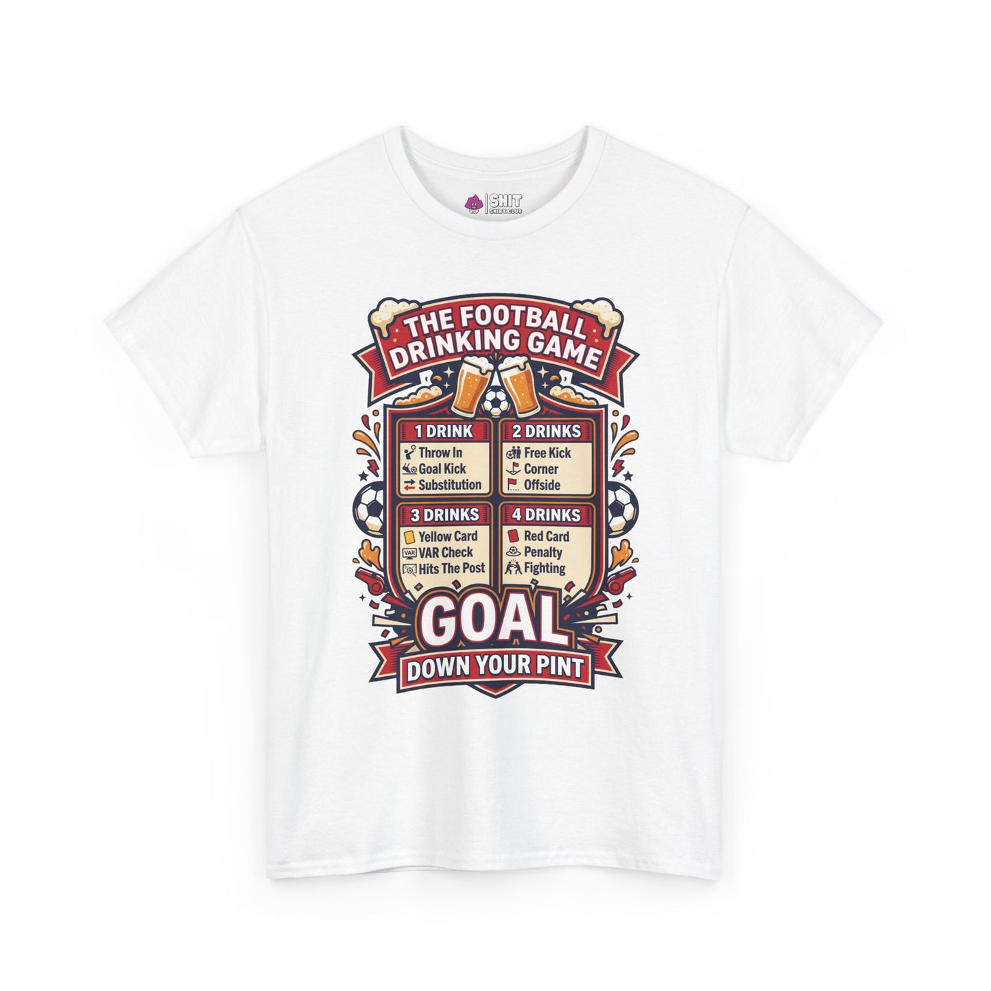 The Football Drinking Game T-Shirt