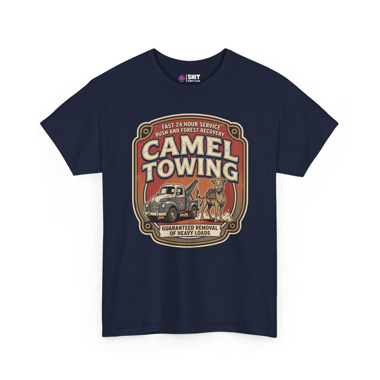 Camel Towing Funny T-Shirt