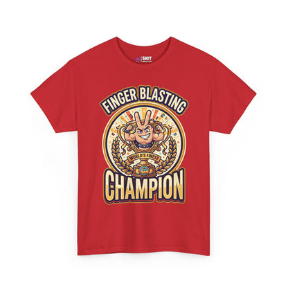 Finger Blasting Champion Stag Do T-Shirt