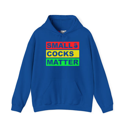 Small Cocks Matter Funny Pun Hoodie
