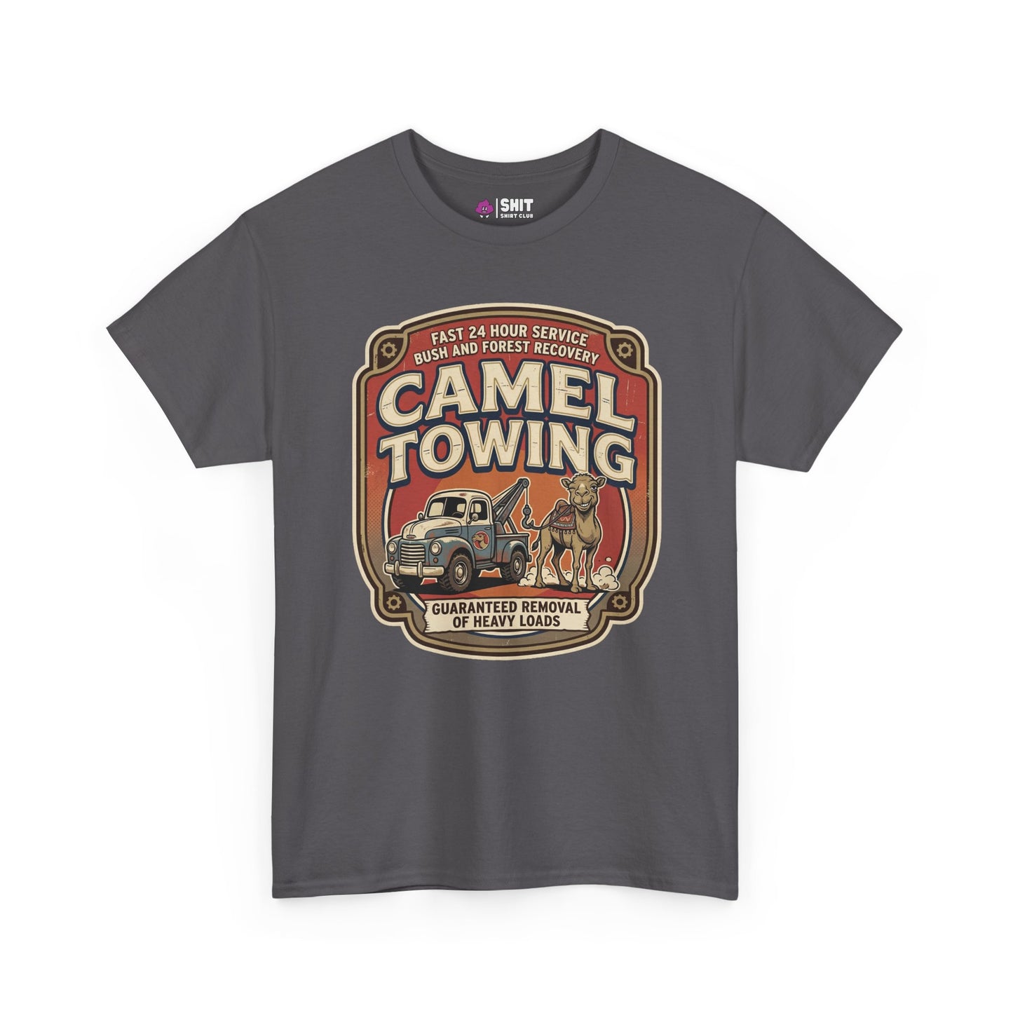 Camel Towing Funny T-Shirt