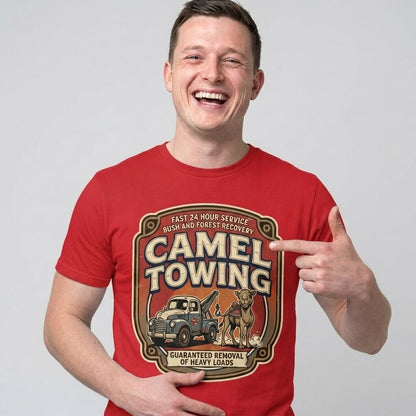 Camel Towing Funny T-Shirt