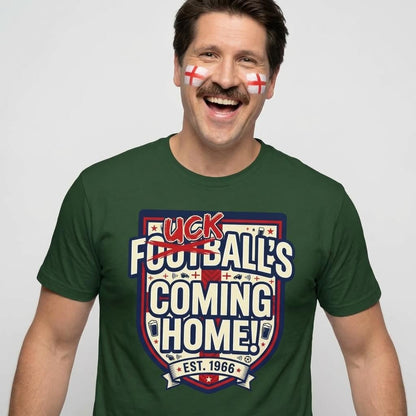 "Football’s Coming Home" Funny England Football T-Shirt