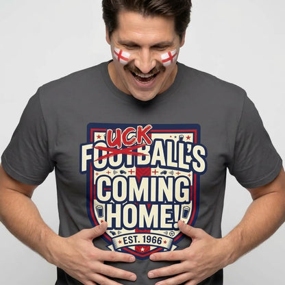 "Football’s Coming Home" Funny England Football T-Shirt