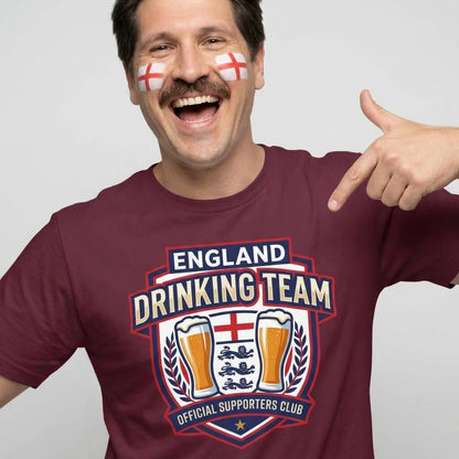 England Football Drinking Team T-Shirt
