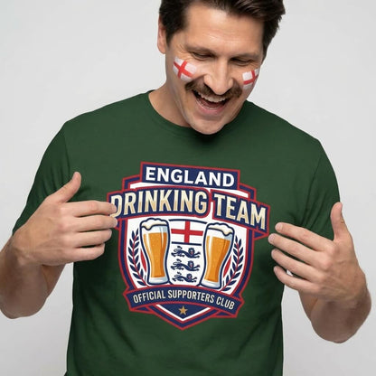 England Football Drinking Team T-Shirt