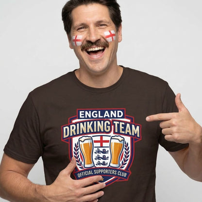 England Football Drinking Team T-Shirt