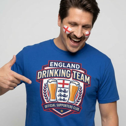 England Football Drinking Team T-Shirt