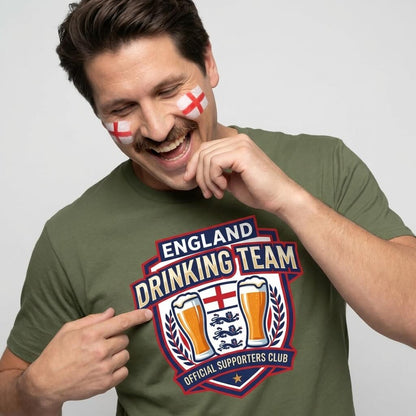 England Football Drinking Team T-Shirt