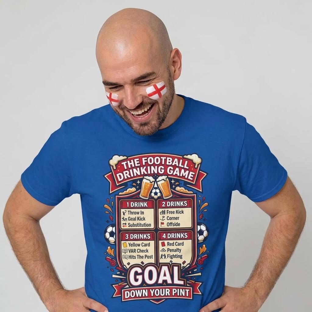 The Football Drinking Game T-Shirt