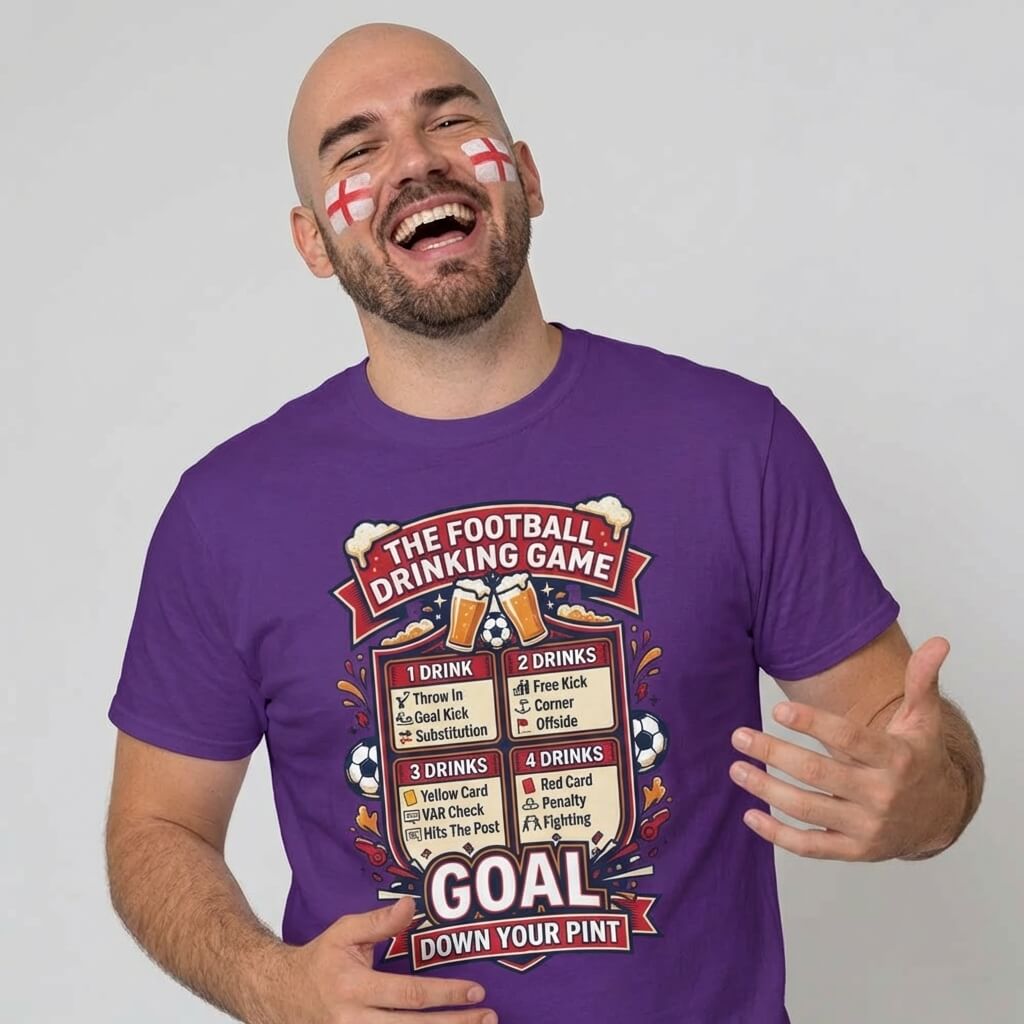 The Football Drinking Game T-Shirt