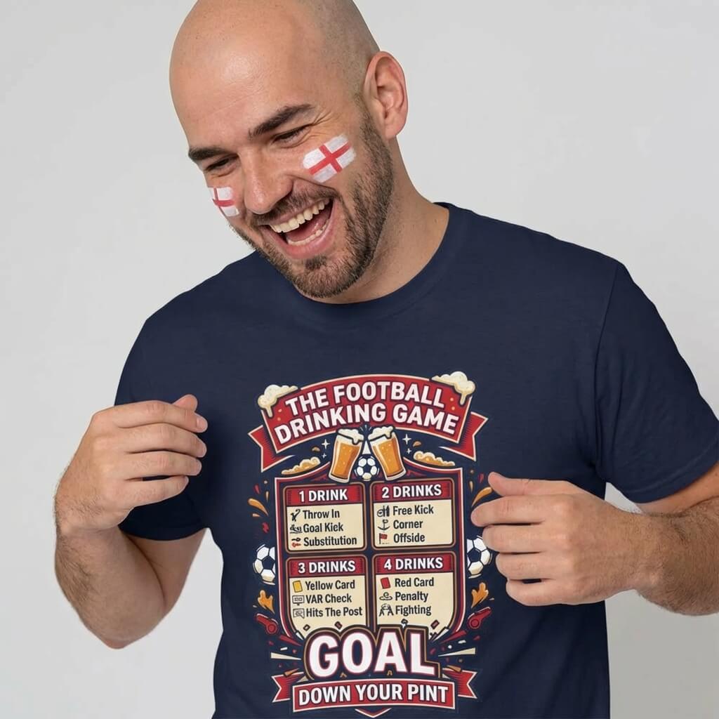 The Football Drinking Game T-Shirt