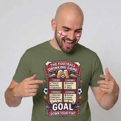 The Football Drinking Game T-Shirt