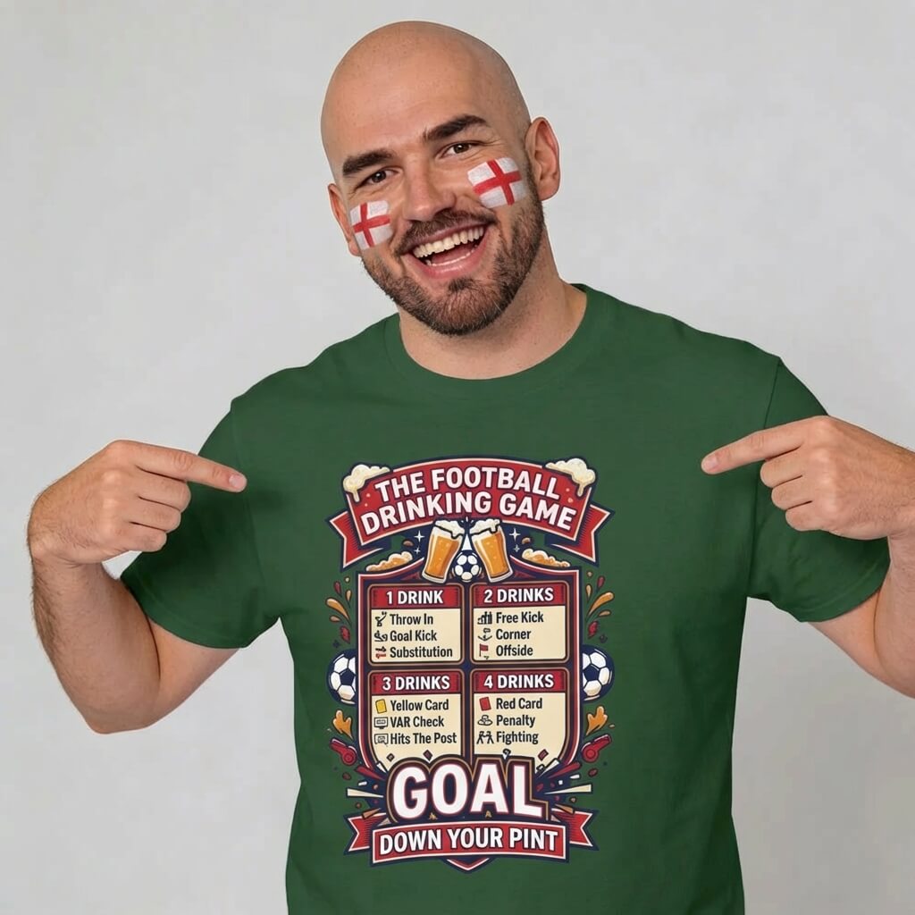 The Football Drinking Game T-Shirt