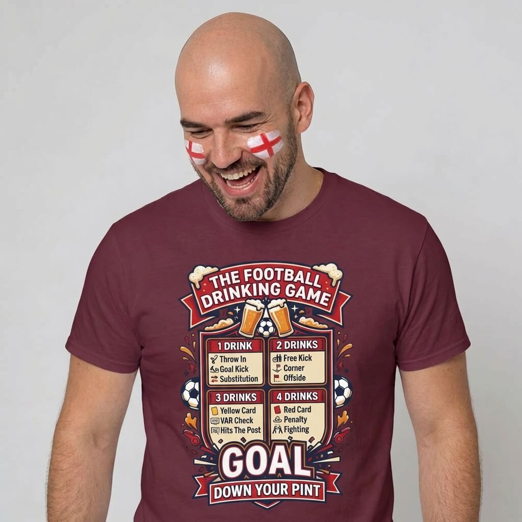The Football Drinking Game T-Shirt