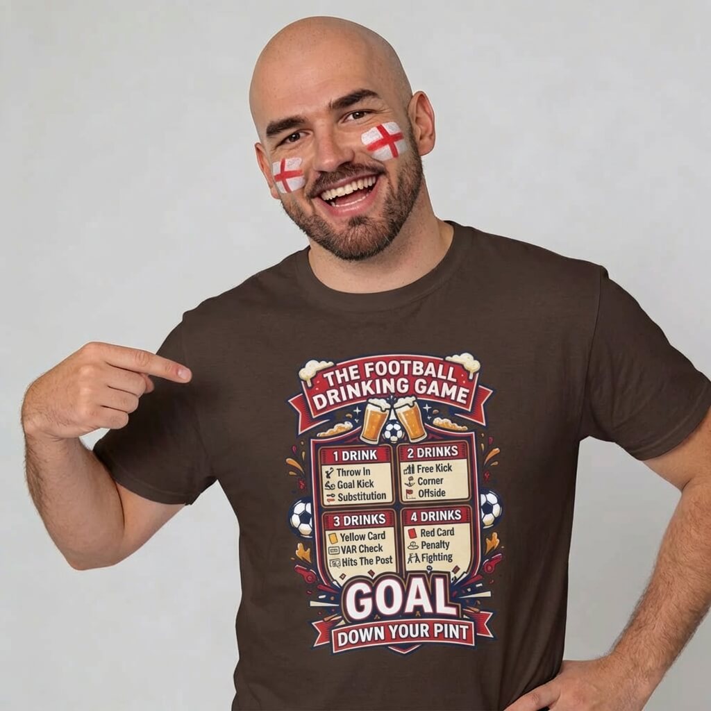 The Football Drinking Game T-Shirt