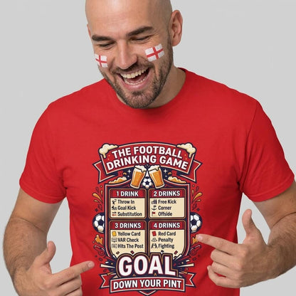 The Football Drinking Game T-Shirt