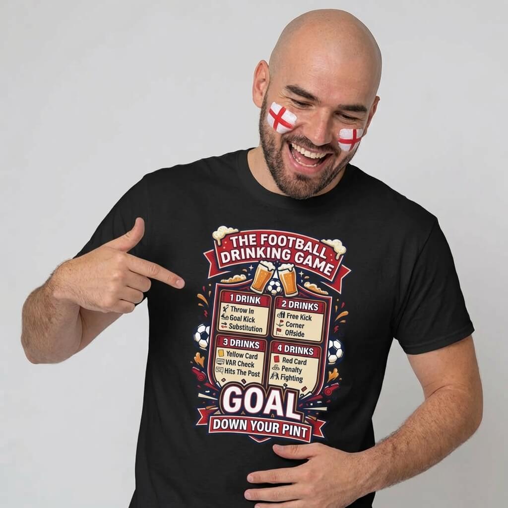 The Football Drinking Game T-Shirt