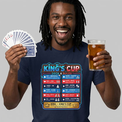 King's Cup Drinking Game T-Shirt