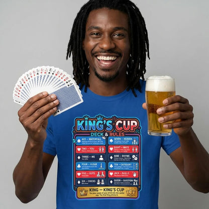 King's Cup Drinking Game T-Shirt