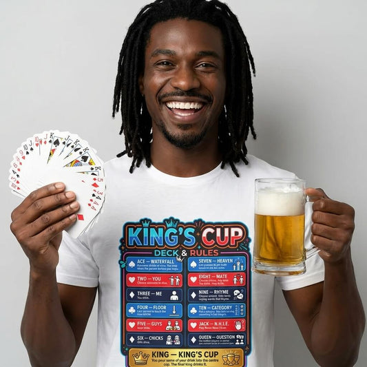 King's Cup Drinking Game T-Shirt