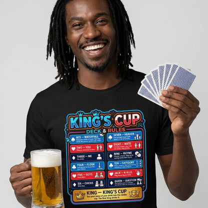 King's Cup Drinking Game T-Shirt