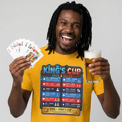 King's Cup Drinking Game T-Shirt