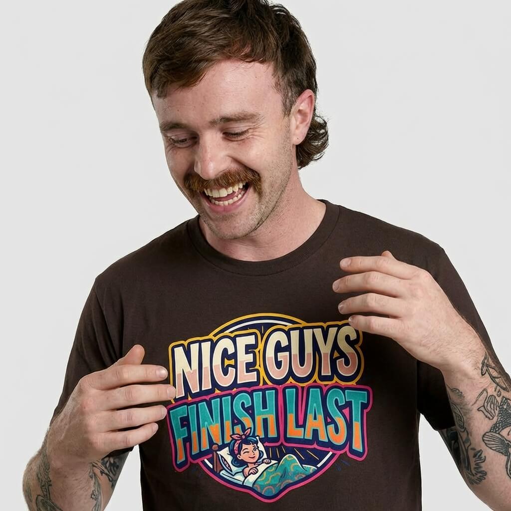"Nice Guys Finish Last" Rude T-Shirt
